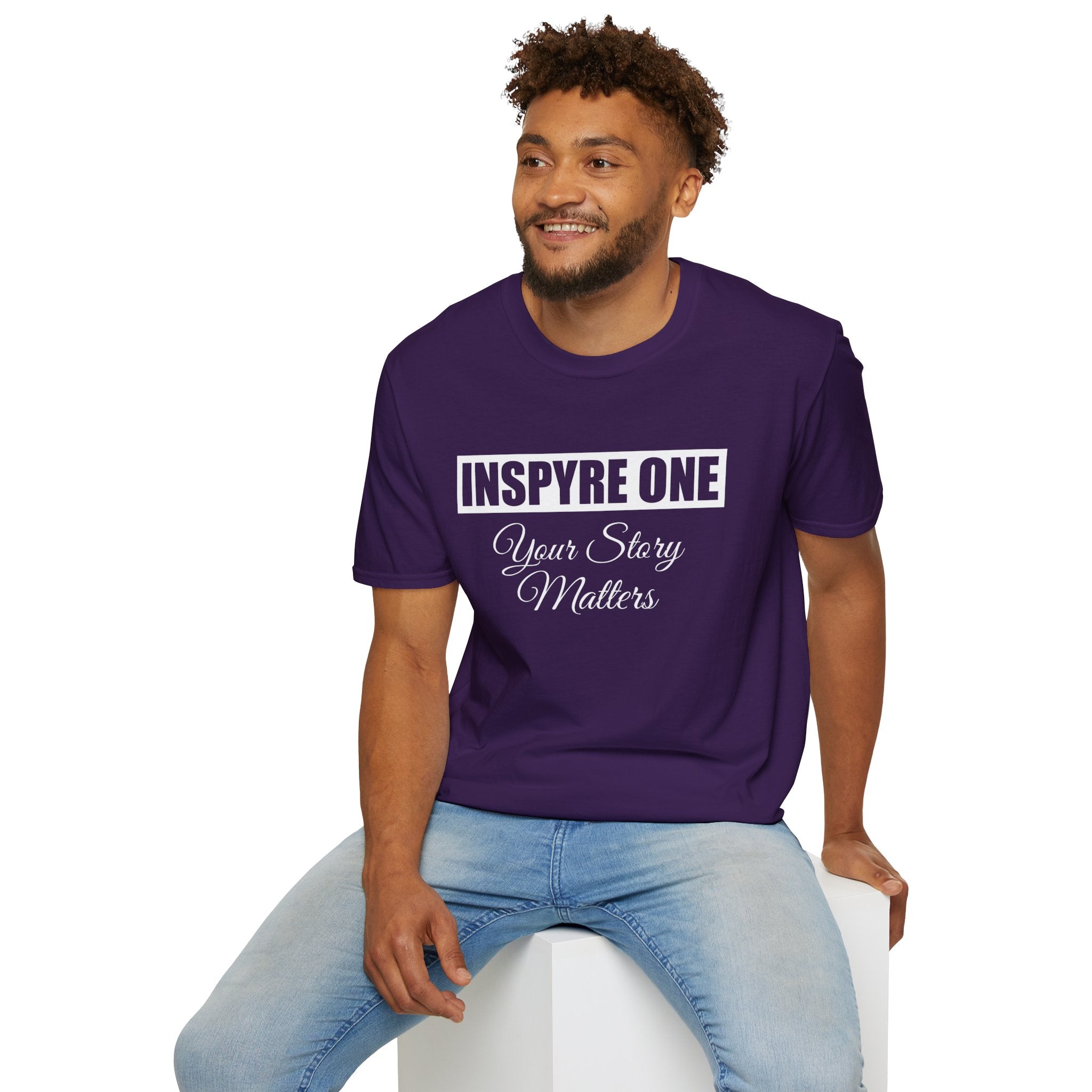 Your Story Matters Tee (Purple)