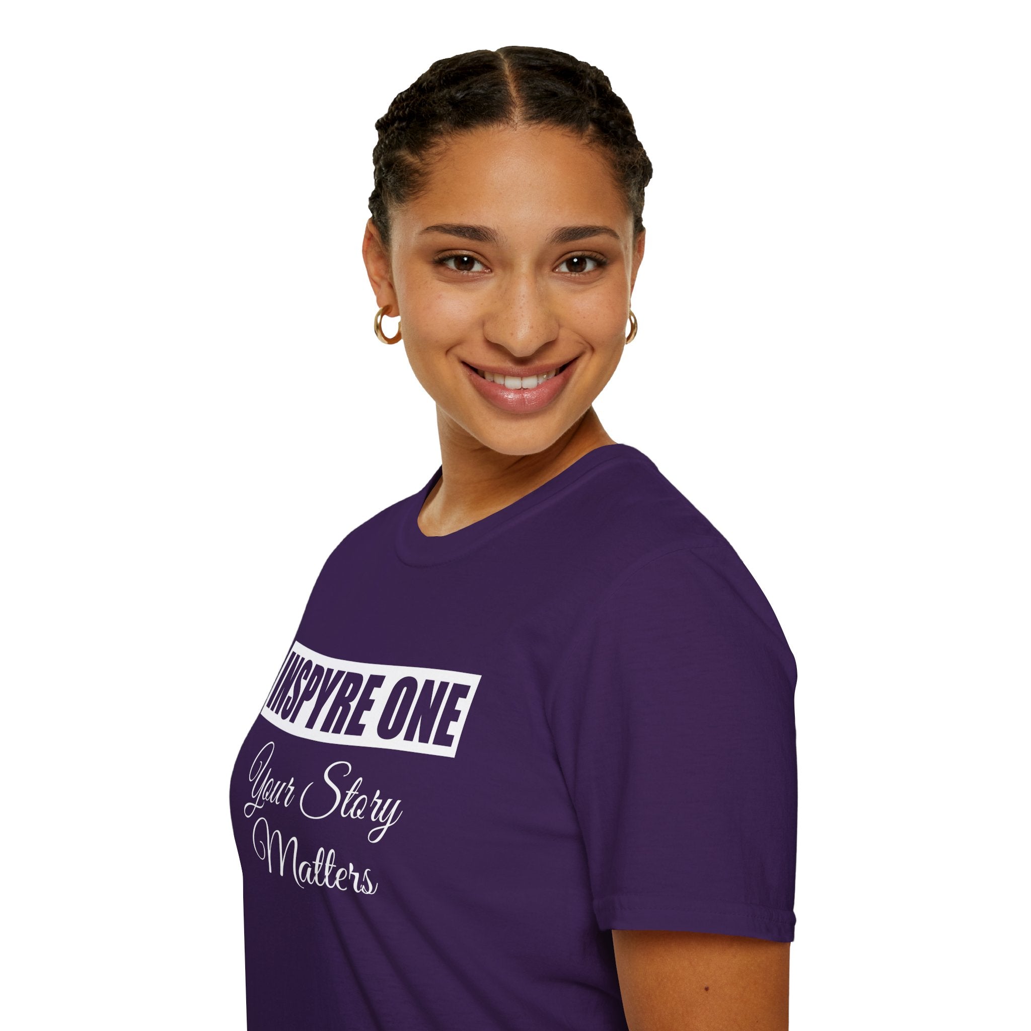 Your Story Matters Tee (Purple)