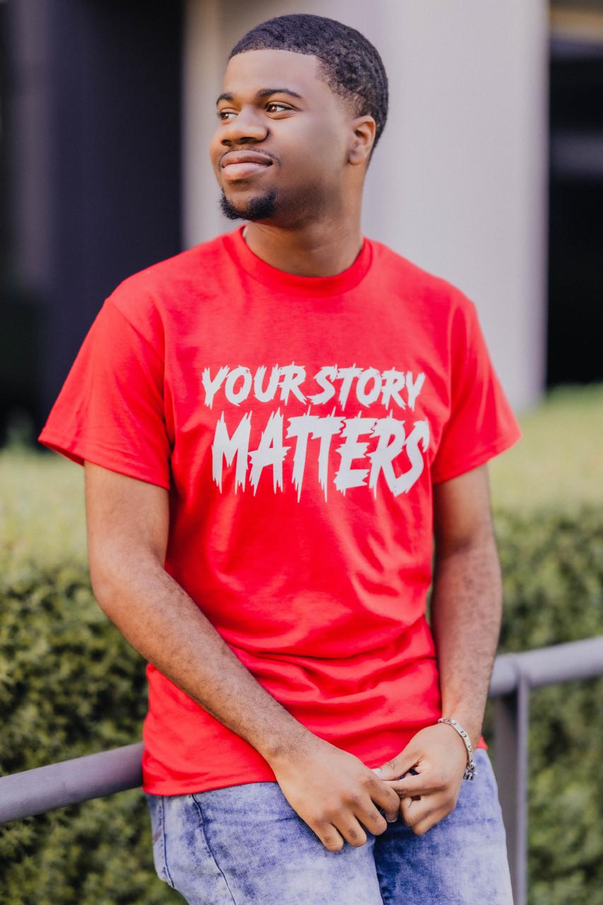 The Radiant Tee – Streetwear Edition (Red)